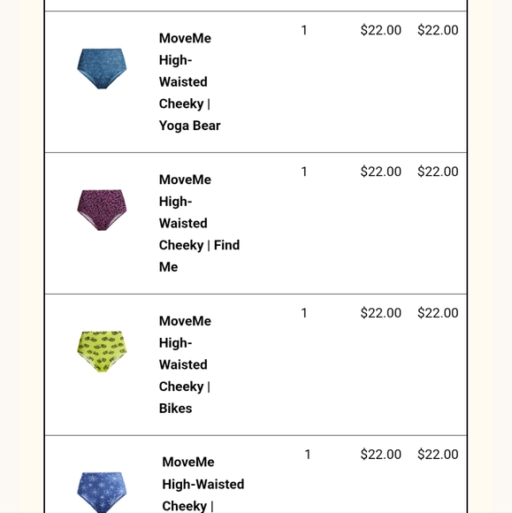 MeUndies Underwear Set - Vibrant Patterns - Picture 2 of 3